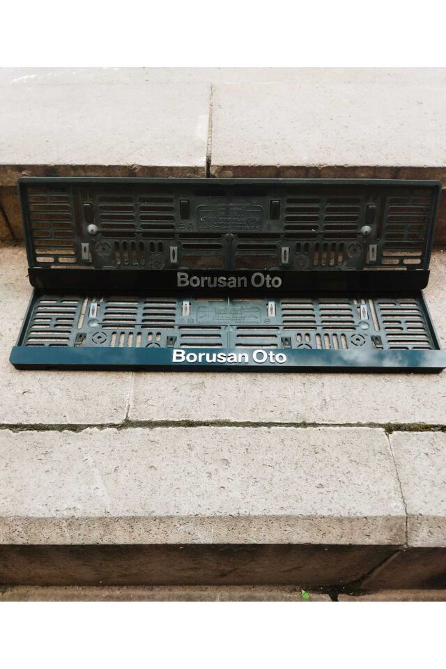 Oto LAZER KESİM PLEKSİ PARLAK PLAKALIK EXTRA KALIN ( ÖN ,ARKA 2 ADET) Uyumlu