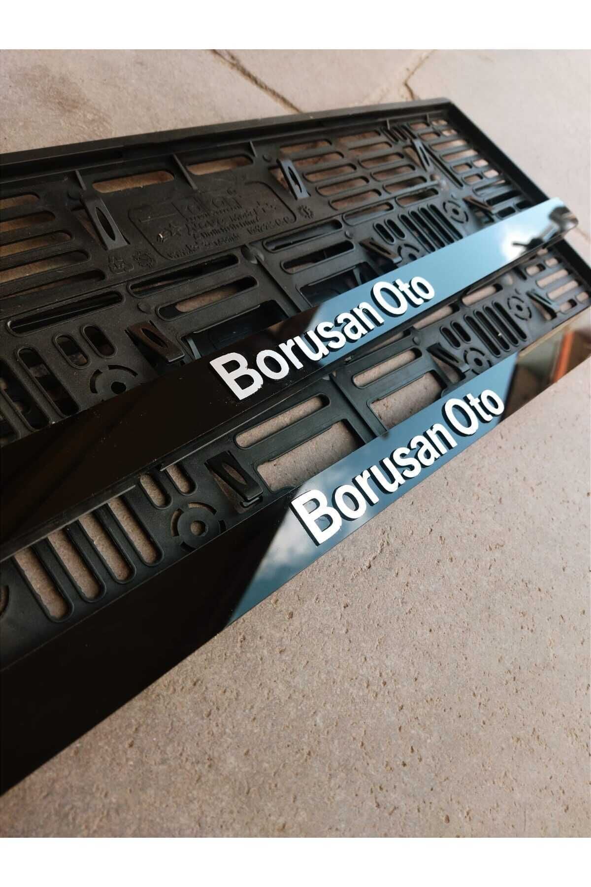 Oto LAZER KESİM PLEKSİ PARLAK PLAKALIK EXTRA KALIN ( ÖN ,ARKA 2 ADET) Uyumlu