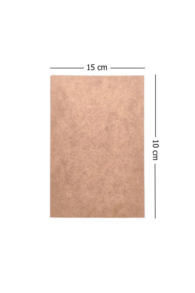 8'li Ahşap Poster Duvar Seti MDF 15x10cm