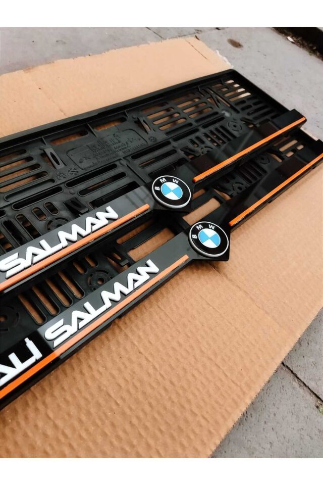 Plakalık Lazer Kesim Pleksi (2 Adet) BMW KİŞİYE ÖZEL PLAKALIK | İSİME ÖZEL PLAKALIK