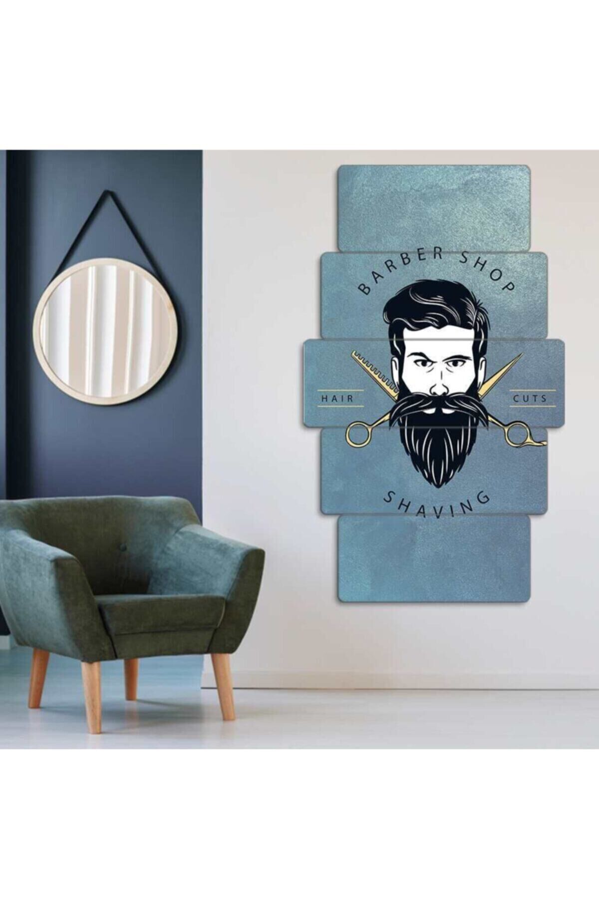 Berber 5 Parçalı Tablo