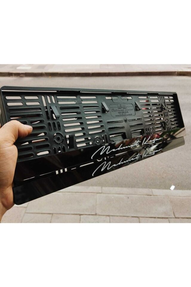 Plakalık Imza Stil Kişiye Özel Lazer Uyumlu Kesim Pleksi(çift)