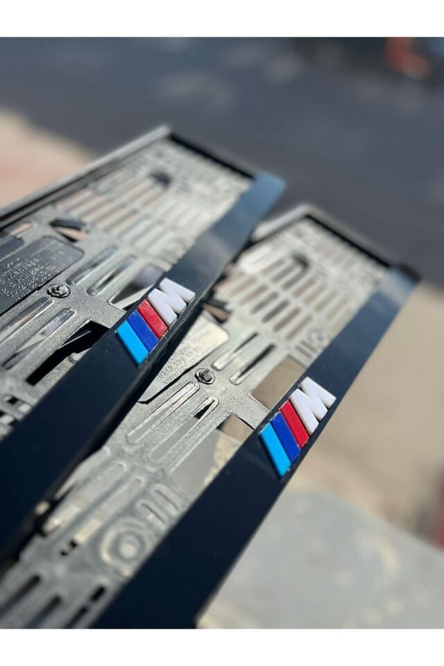 Bmw ///m Logolu Pleksi Plakalık