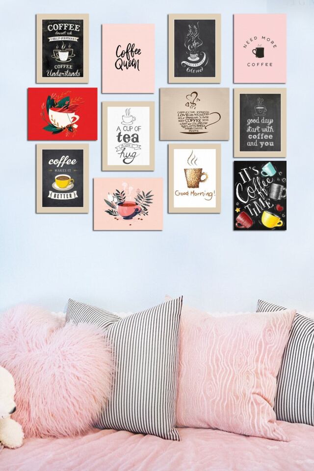 Modern Style 12 Parçalı Mdf Tablo Mck026