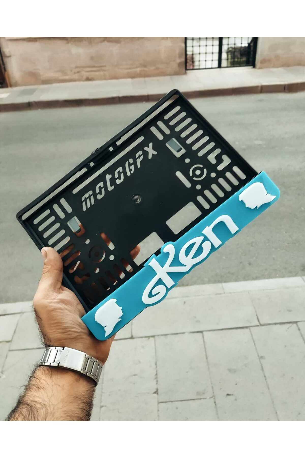 MOTORSİKLET PLAKALIK KEN LAZER KESİM PLEKSİ 15*24cm