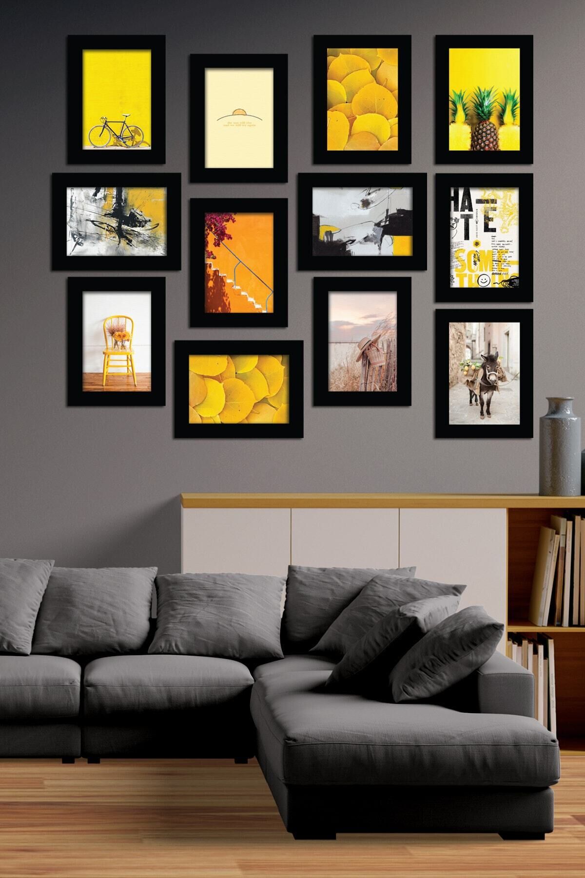 Modern Style 12 Parçalı Mdf Tablo Mck047