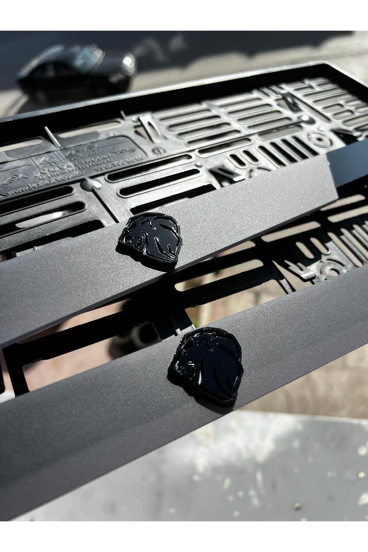 PEUGEOT YENİ LOGO Mat Pleksi Plakalık Uyumlu