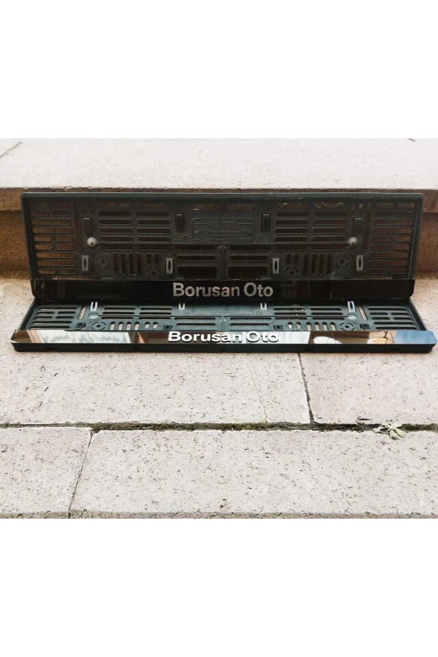 Oto LAZER KESİM PLEKSİ PARLAK PLAKALIK EXTRA KALIN ( ÖN ,ARKA 2 ADET) Uyumlu