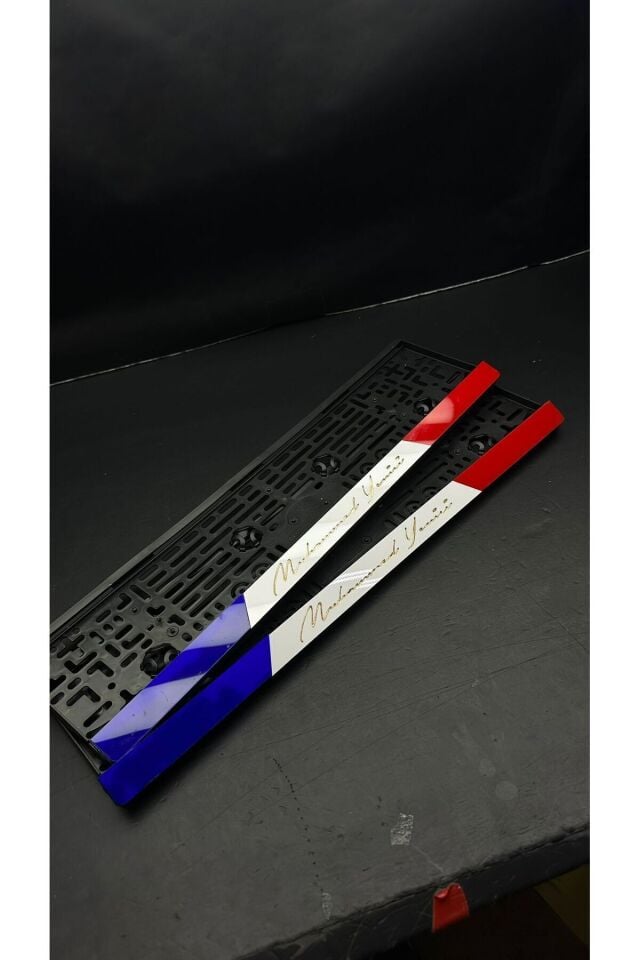 Lux Kişiye Özel Renkli Pleksi Takmatik Plakalık