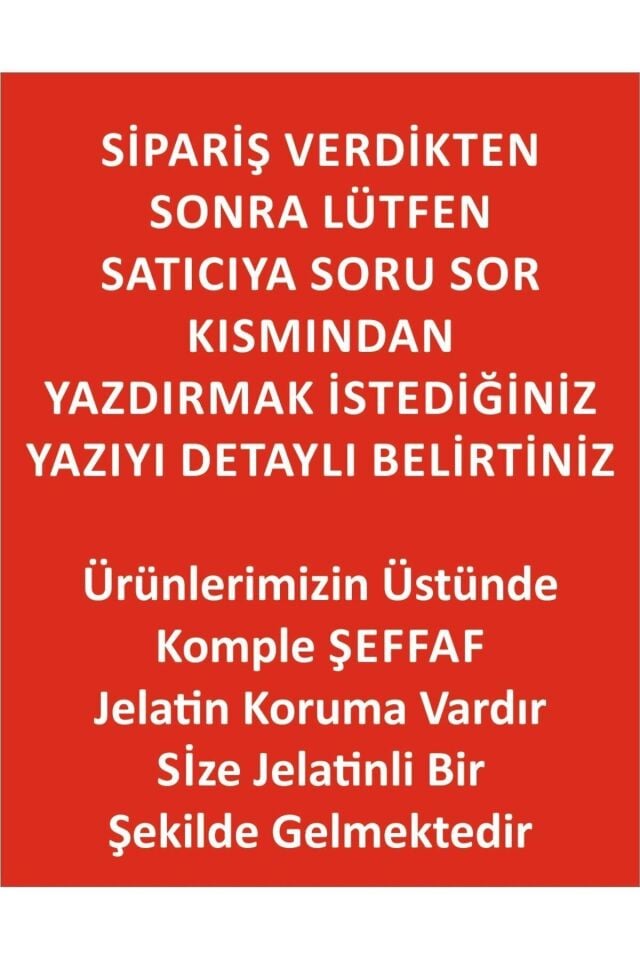 Lux Kişiye Özel Renkli Pleksi Takmatik Plakalık