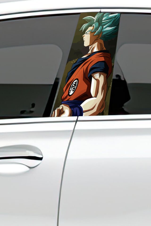 Araç Kapı Direk Kaplama Folyosu Desenli (Sağ Sol Takım) (2 Adet) - 22x50 Cm