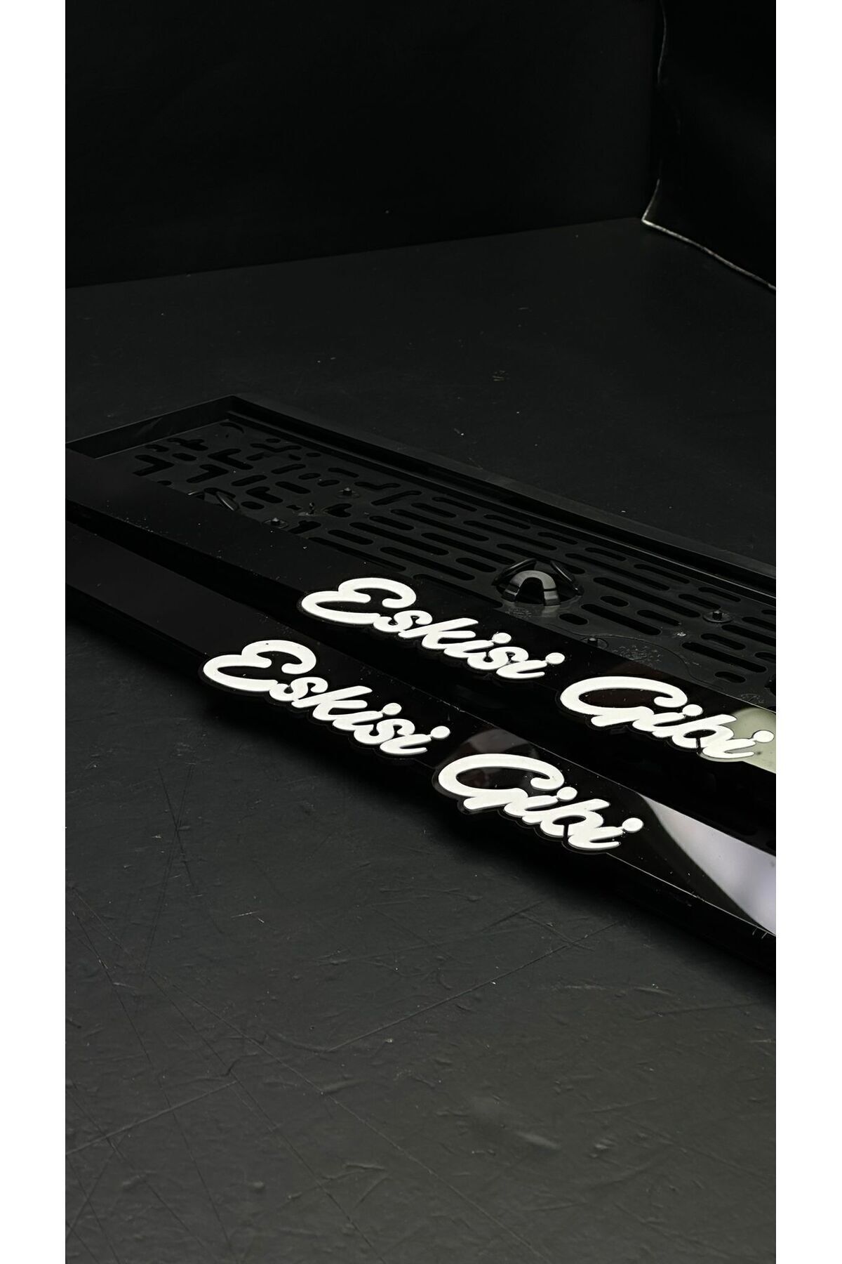 Lux Kişiye Özel 3d Pleksi Takmatik Plakalık K.atatürk Imza Stickerı Hediye