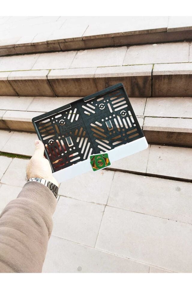 Motorsiklet Plakalık DOLAR Lazer Kesim Pleksi plakalık | kişiye özel plakalık Uyumlu