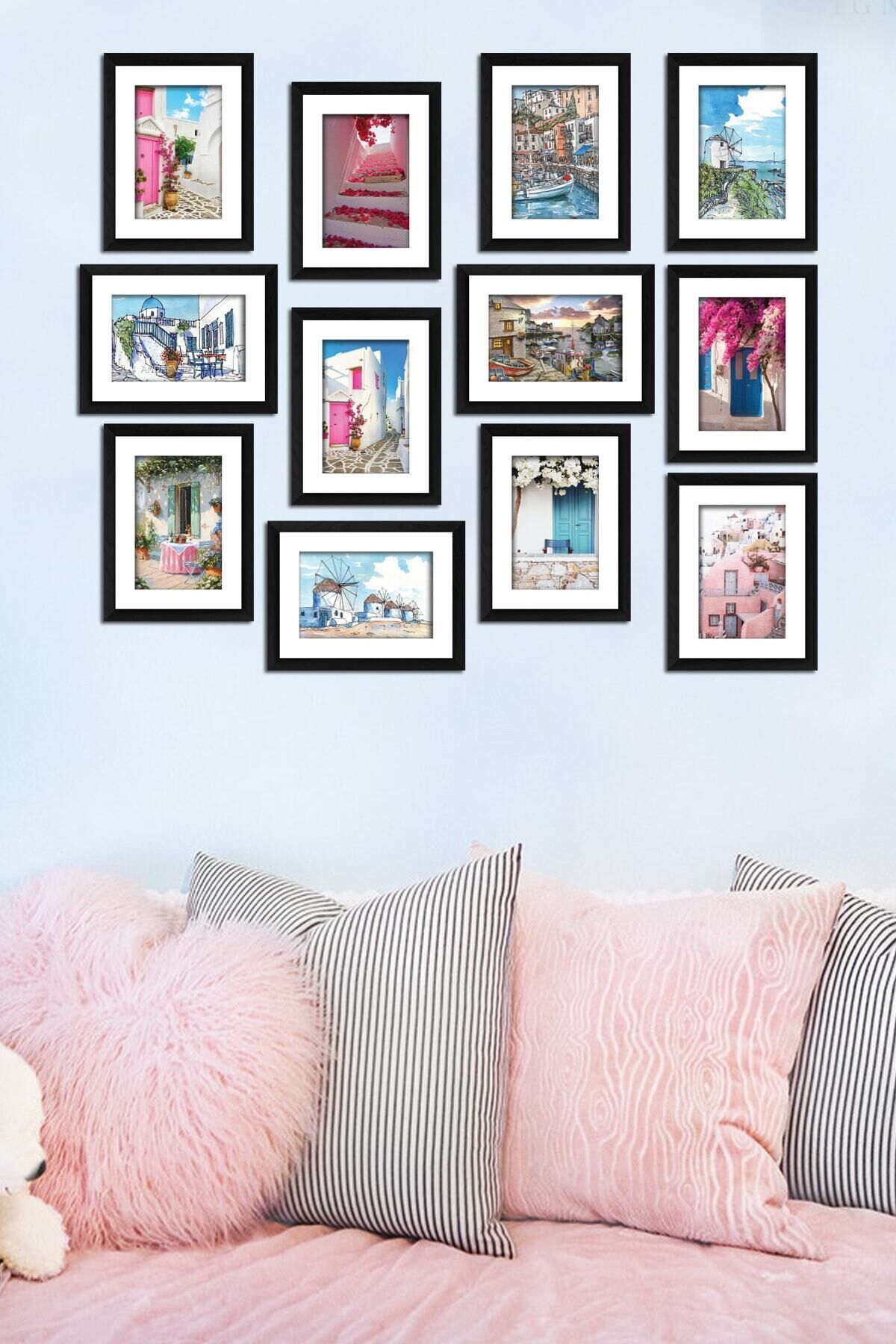 Modern Style 12 Parçalı Mdf Tablo Mck050