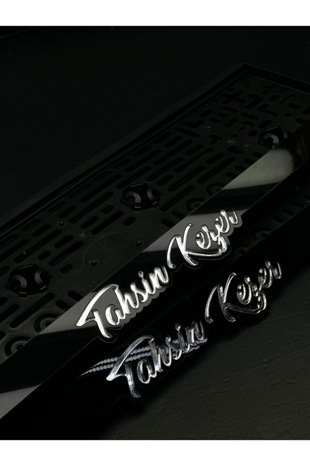 Lux Kişiye Özel 3d Pleksi Takmatik Plakalık aracınıza şıklık katın