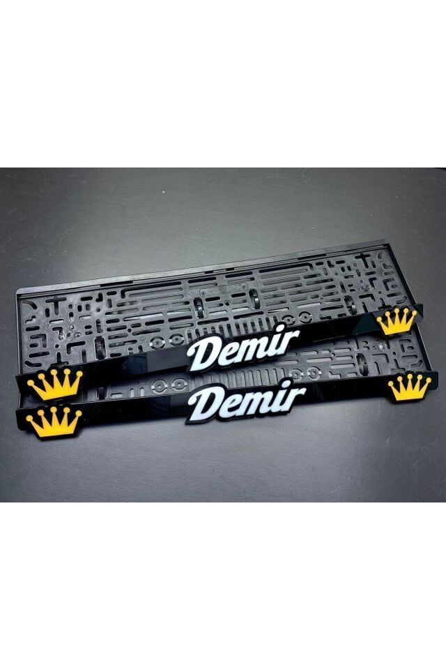 Kişiye Özel 3d Pleksi Takmatik Plakalık