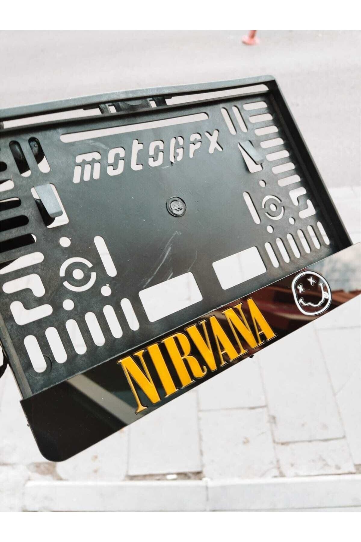 Motor Plakalık ' Nırvana ' Takmatik Lazer Kesim Pleksi ( 1 Adet )