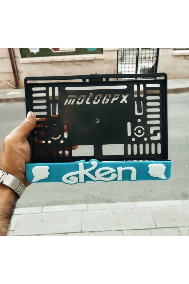 MOTORSİKLET PLAKALIK KEN LAZER KESİM PLEKSİ 15*24cm