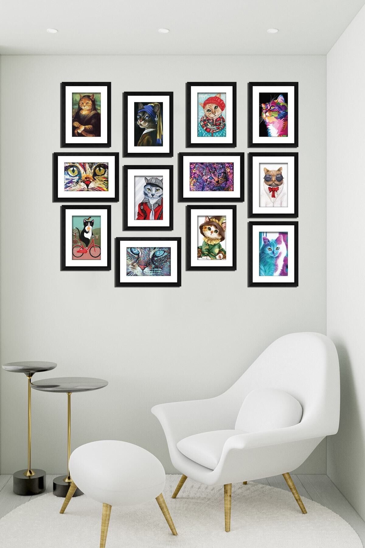 Modern Style 12 Parçalı Mdf Tablo Mck051