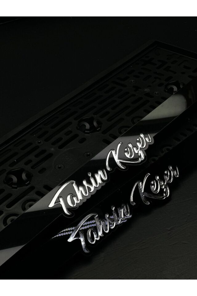 4D ULTRA PARLAK Uyumlu ÖZEL TASARIM TAKMATİK PLEKSİ PLAKALIK