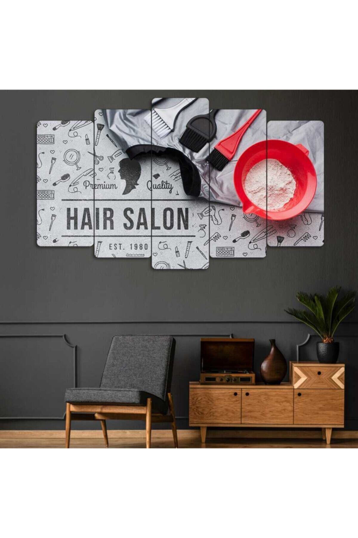 Saç Boyası, Fırça - 5 Parçalı Tablo