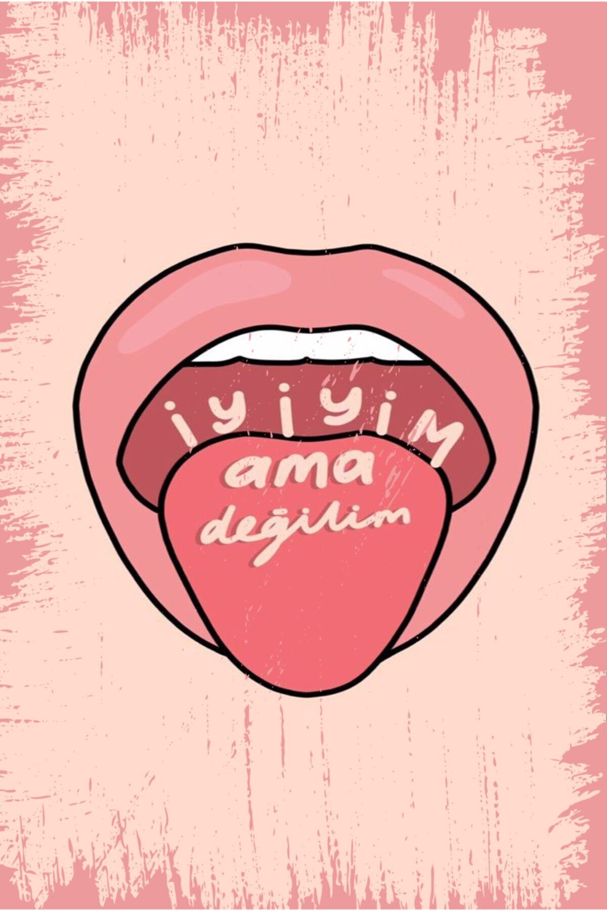 Retro Ahşap Duvar Poster 20x30