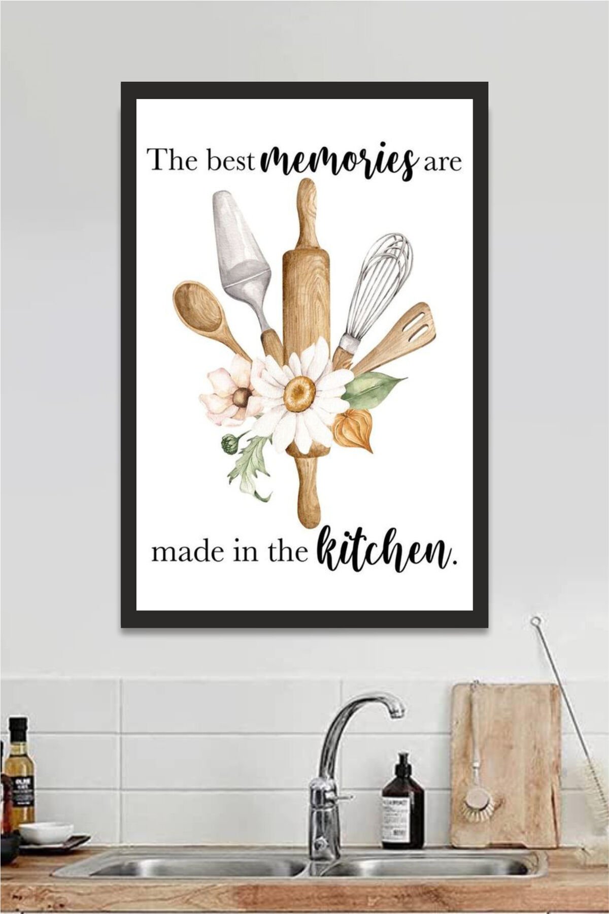 mutfak tasarımlı Çerçeve Görünümlü Mdf Tablo