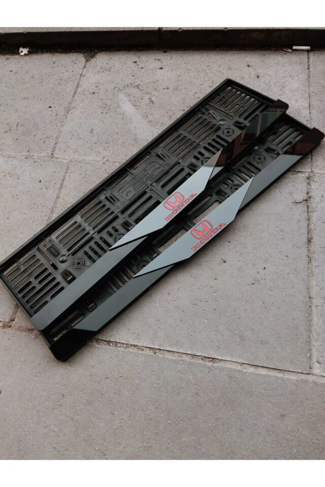 Plakalık Lazer Kesim Pleksi (2 Adet) HONDA KİŞİYE ÖZEL PLAKALIK|İSİME ÖZEL PLAKALIK