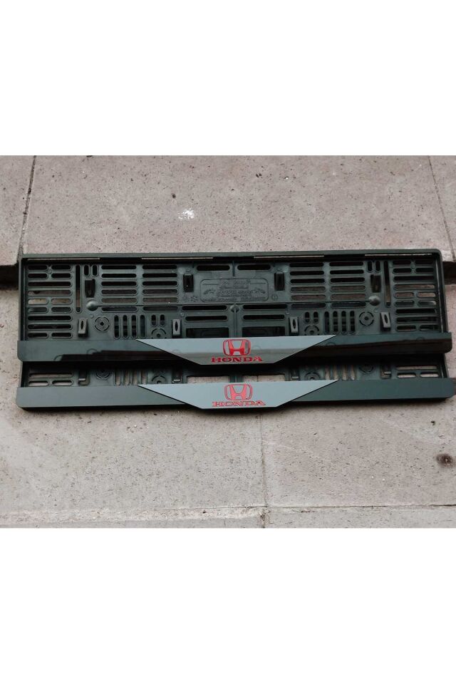 Plakalık Lazer Kesim Pleksi (2 Adet) HONDA KİŞİYE ÖZEL PLAKALIK|İSİME ÖZEL PLAKALIK