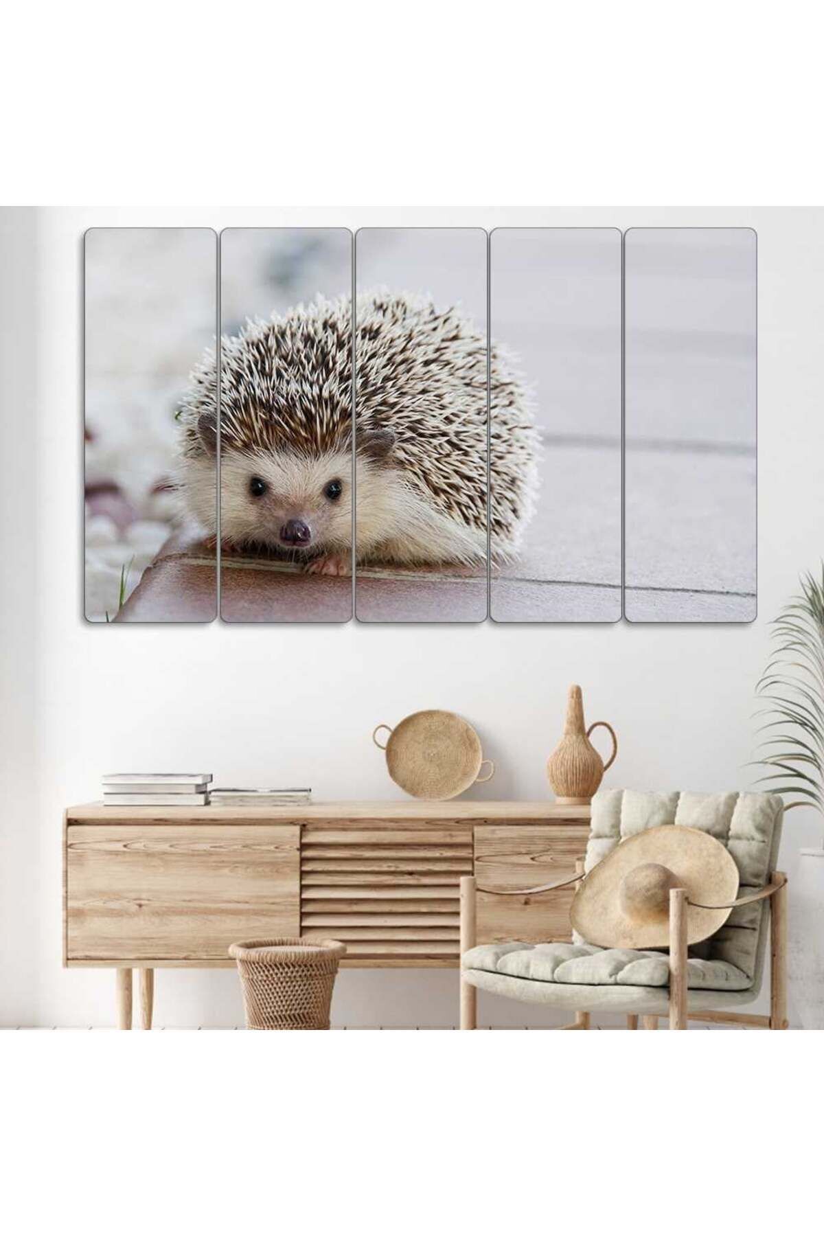 Minik Kirpi - 5 Parçalı Tablo