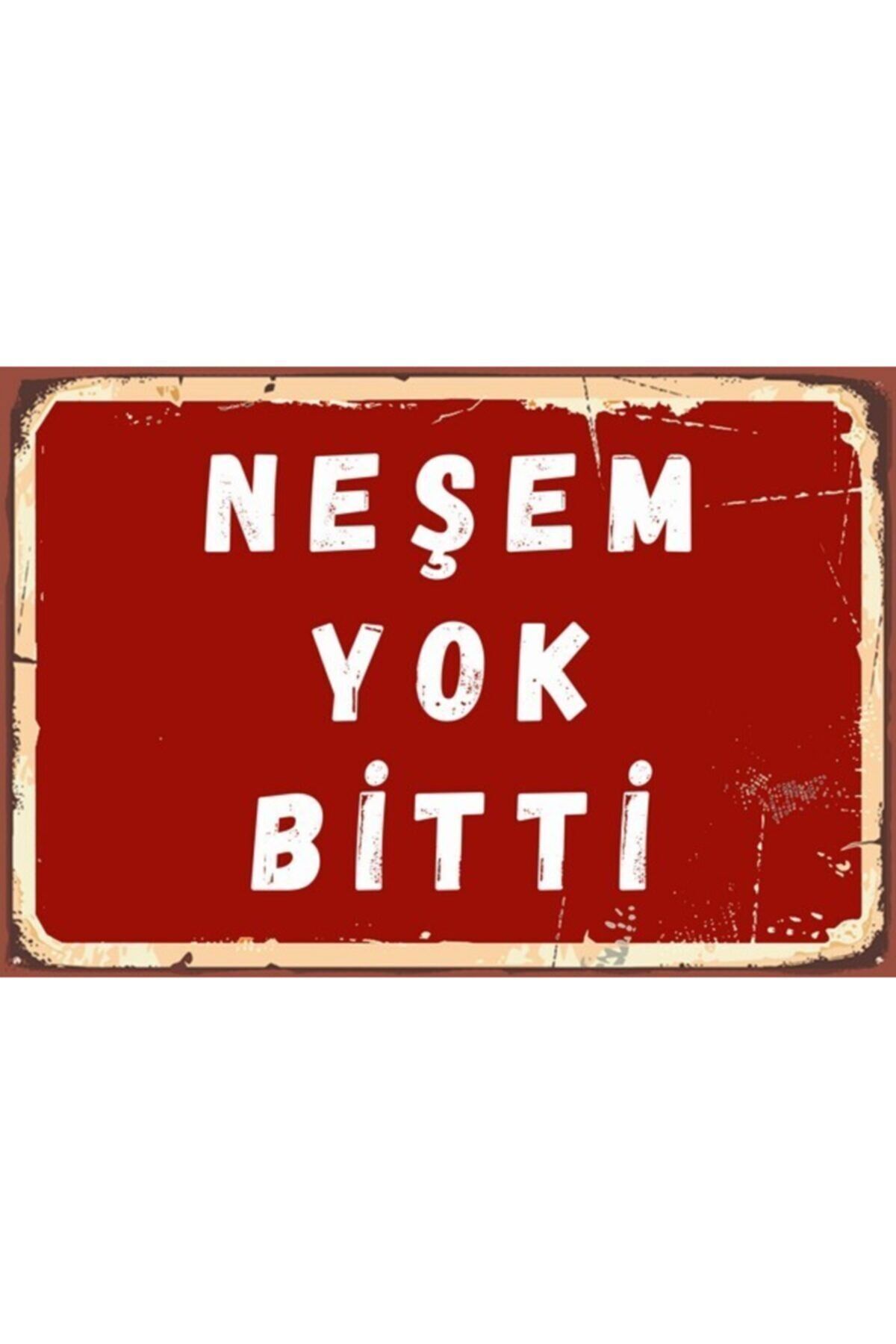 Retro Ahşap Duvar Poster 20x30cm