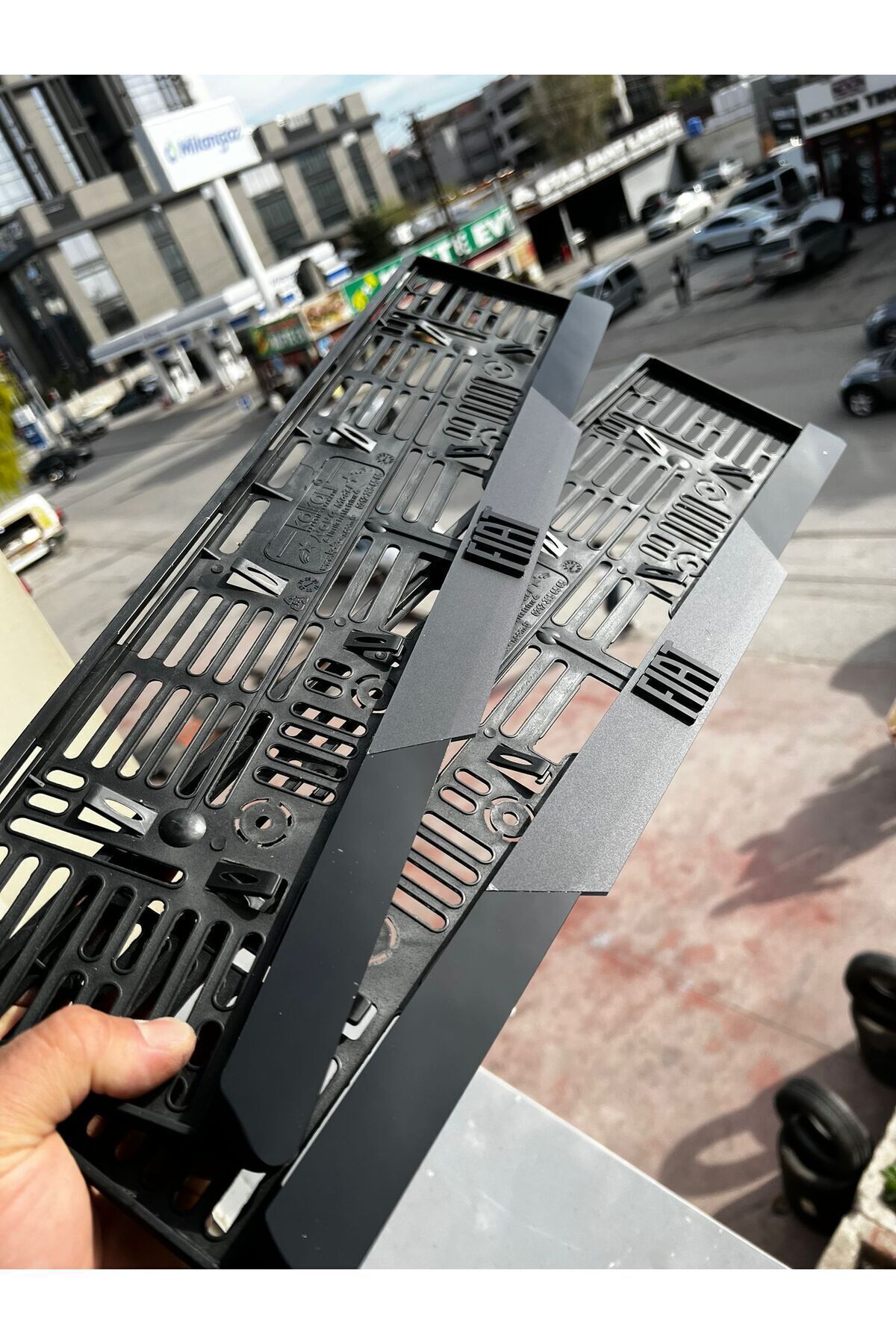 YENİ FİAT LOGOLU Mat Pleksi Plakalık