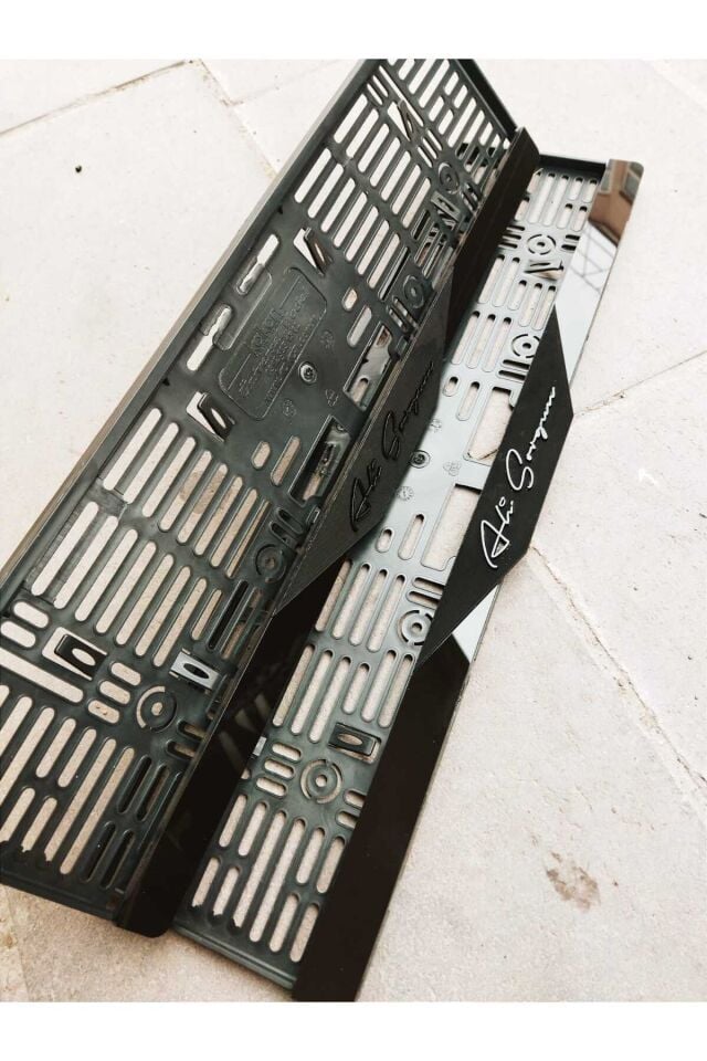 Plakalık Lazer Kesim Pleksi 2 Adet Mat Plakalık - Kişiye Özel- İsimli Plakalık Uyumlu