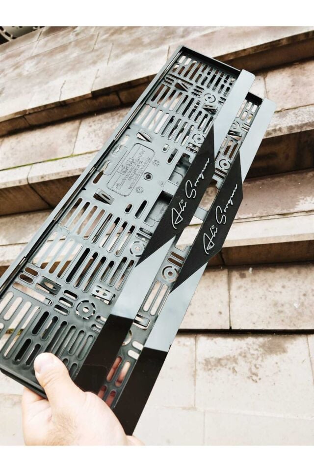 Plakalık Lazer Kesim Pleksi 2 Adet Mat Plakalık - Kişiye Özel- İsimli Plakalık Uyumlu