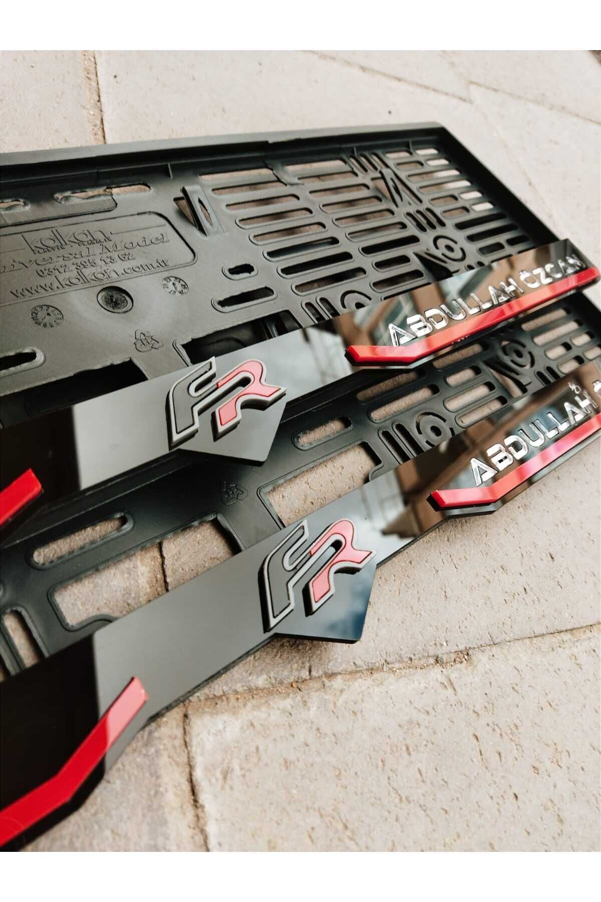 Plakalık Lazer Kesim Pleksi (2 Adet) Fr Logolu KİŞİYE ÖZEL PLAKALIK|İSİME ÖZEL PLAKALIK