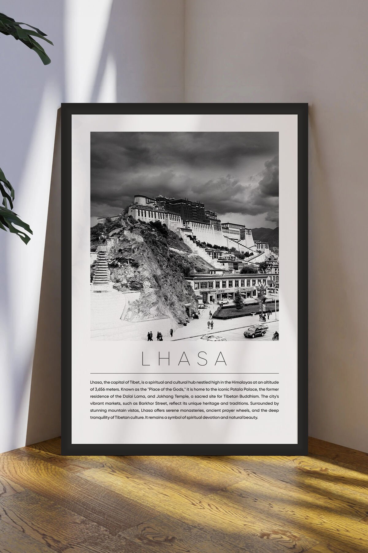 Dünya Şehirleri Koleksiyonu Çerçeve Görünümlü Mdf Tablo