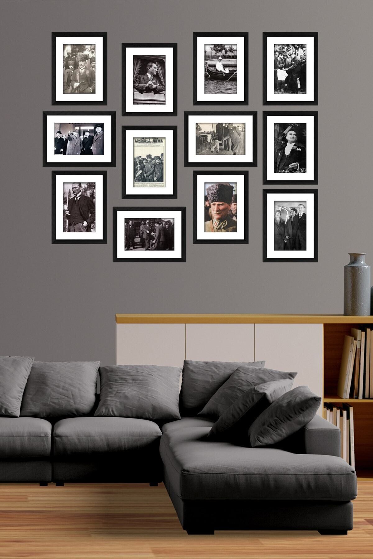 Modern Style 12 Parçalı Mdf Tablo Mck070