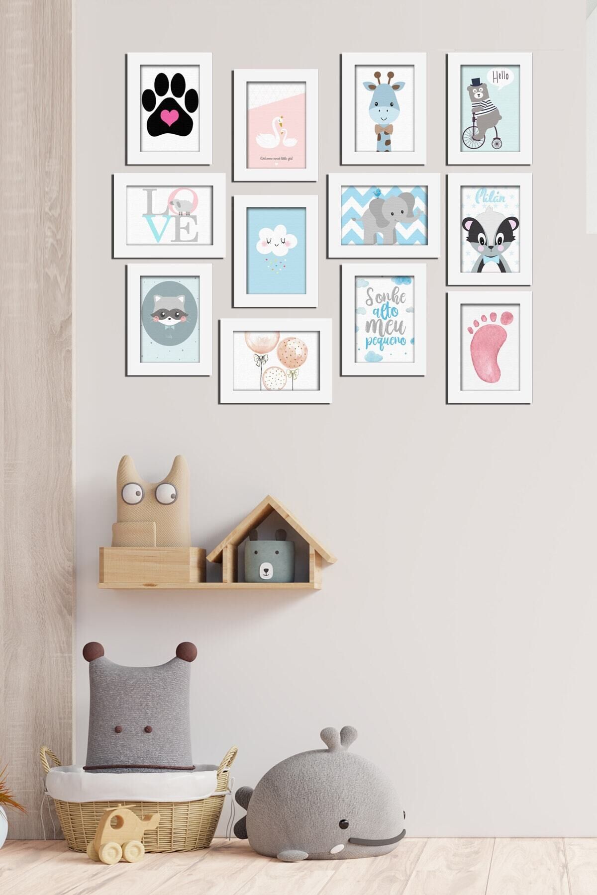 Modern Style 12 Parçalı Mdf Tablo Mck053