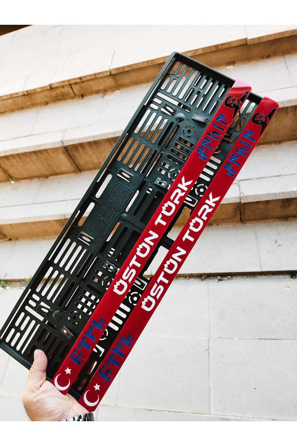 Plakalık Lazer Kesim Parlak Pleksi Göktürkçe /kişiye özel/isime özel(2 adet)