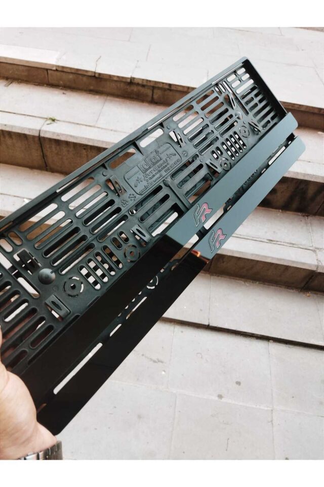 Plakalık Lazer Kesim Pleksi (2 Adet) FR LOGOLU KİŞİYE ÖZEL PLAKALIK | İSİME ÖZEL PLAKALIK