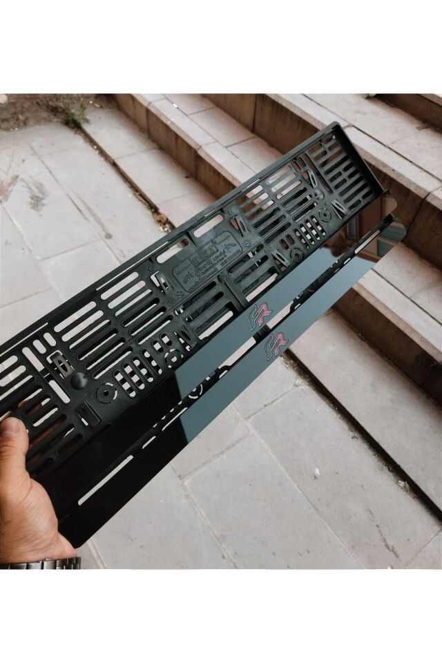 Plakalık Lazer Kesim Pleksi (2 Adet) FR LOGOLU KİŞİYE ÖZEL PLAKALIK | İSİME ÖZEL PLAKALIK