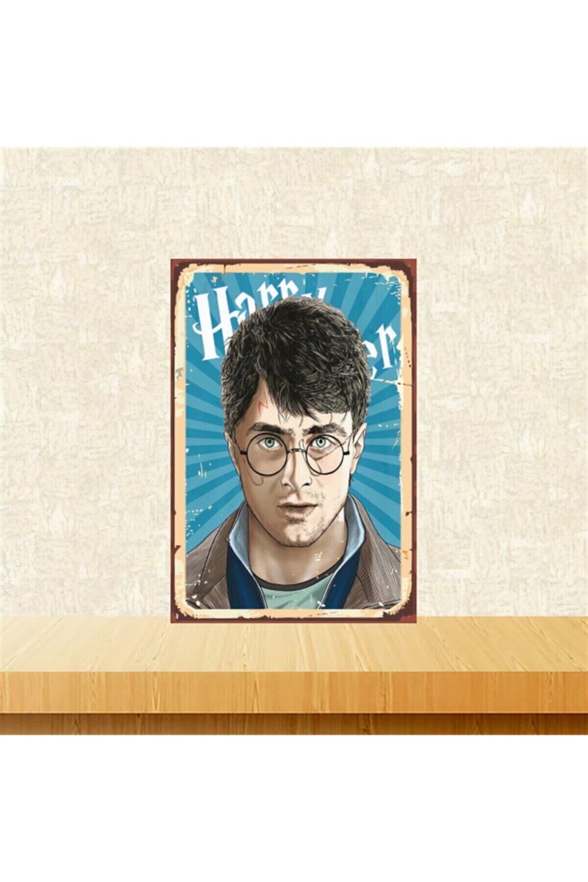 Harry Potter 20-30 Cm Retro Ahşap Tablo Tkfx5003
