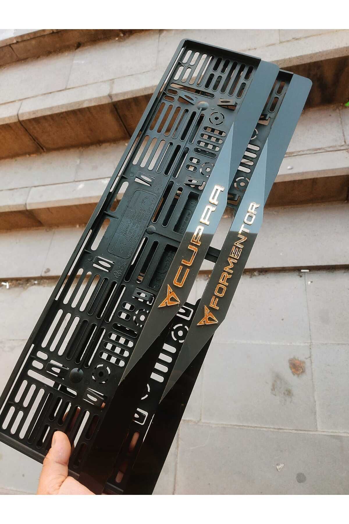 Plakalık Lazer Kesim Pleksi (2 Adet) CUPRA KABARTMA KİŞİYE ÖZEL PLAKALIK | İSİME ÖZEL PLAKALIK