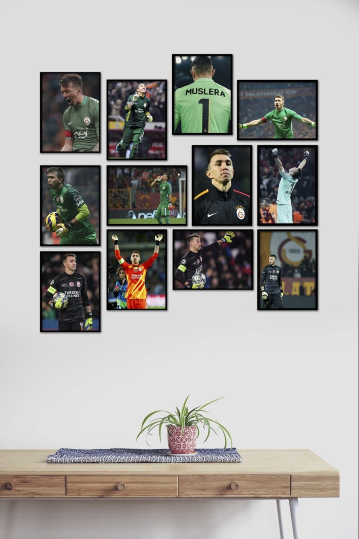 Muslera Futbol 12 Parça Mdf Tablo