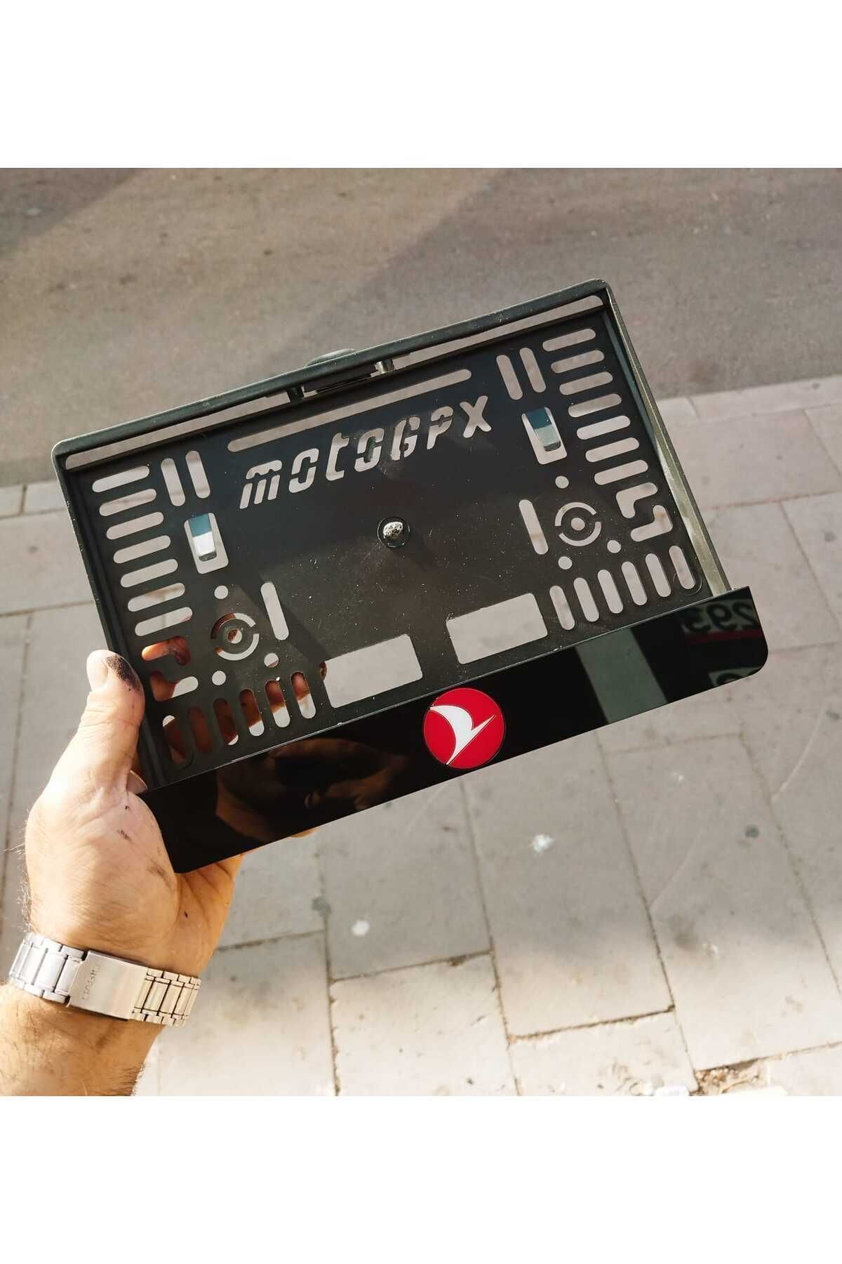 MOTORSİKLET PLAKALIK TURKISH AIRLINES LOGOLU LAZER KESİM PLEKSİ