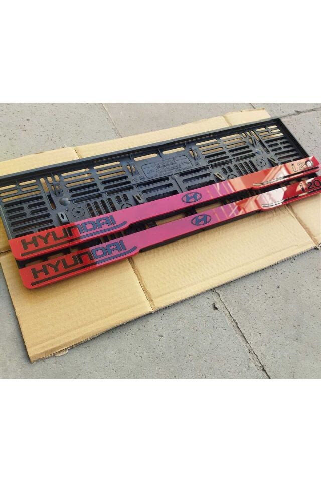 Plakalık Lazer Kesim Pleksi ( 2 Adet ) HYUNDAI KİŞİYE ÖZEL PLAKALIK | İSİME ÖZEL PLAKALIK