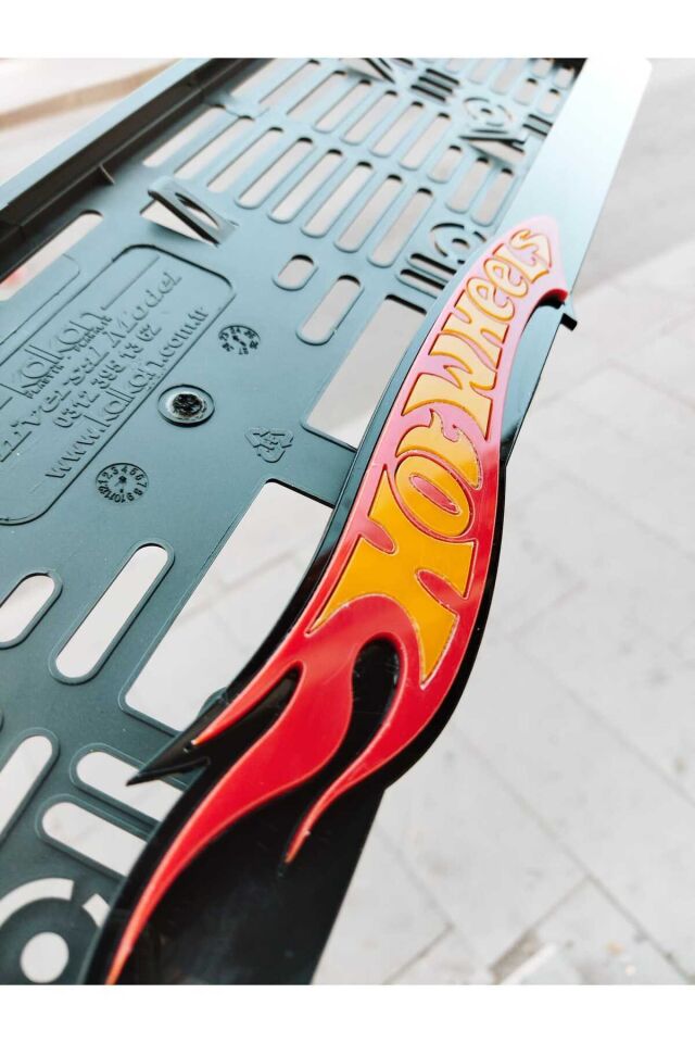 Plakalık Lazer Kesim Pleksi ( 2 Adet ) | Isimli Plakalık | Kişiye Özel Plakalık | Hot Whells