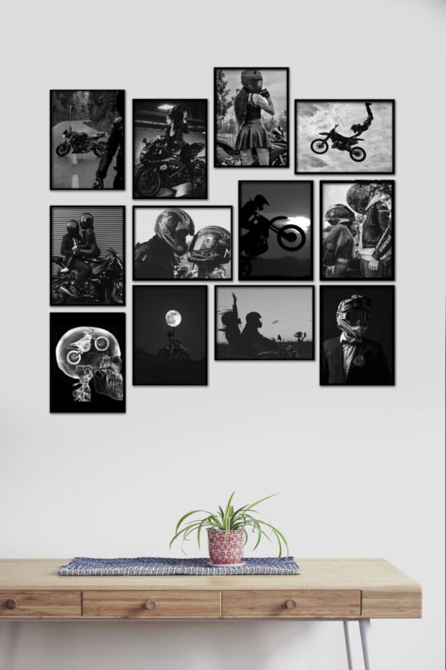 Motor Tabloları Duvar Tablosu Tablo Modelleri Duvar Tabloları Dekoratif Tablo Mdf Tablo 12 Parça