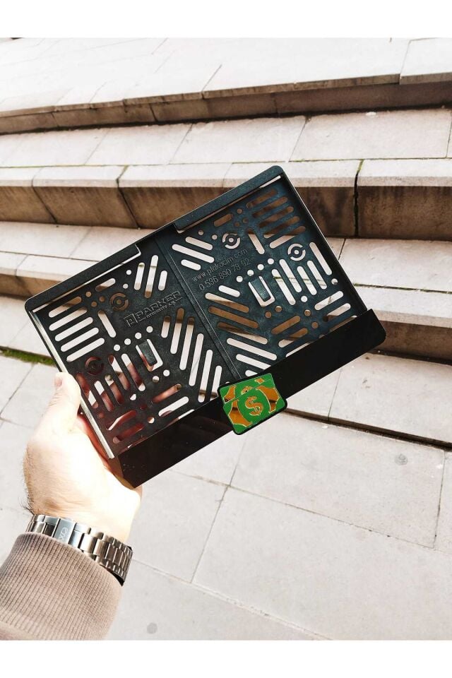 Motorsiklet Plakalık DOLAR Lazer Kesim Pleksi plakalık | kişiye özel plakalık Uyumlu