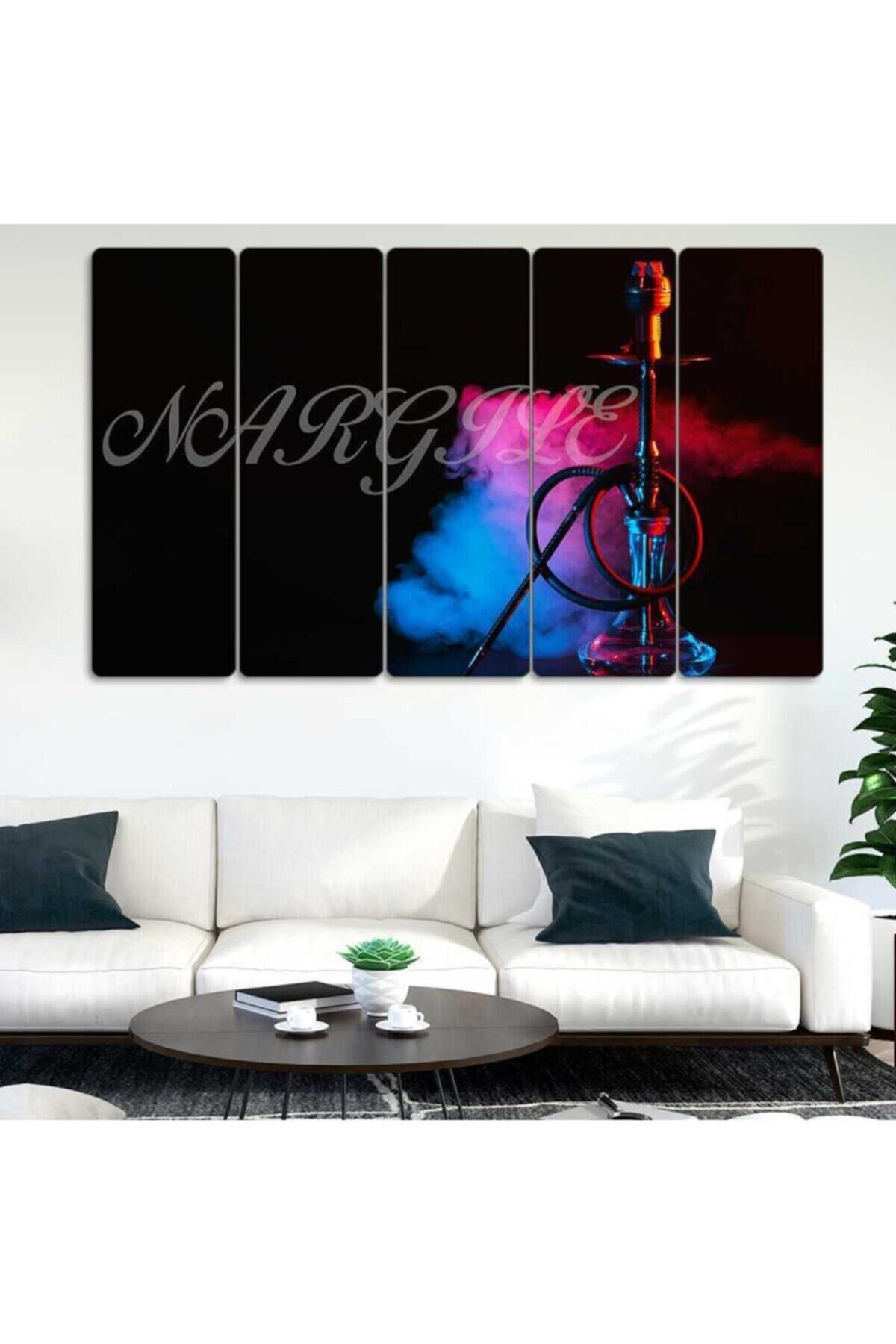 Nargile - 5 Parçalı Tablo